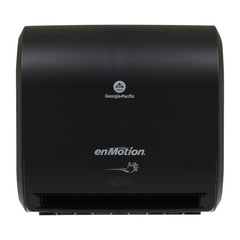 Georgia-Pacific 59488A enMotion Impulse 14 in. Automated Touchless Roll Paper Towel Dispenser in Black