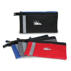 Ideal 37-055 Flat Zipper Pouch 4 Pack Colors