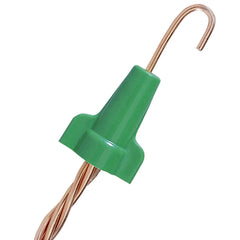 Ideal 30-192 Grounding Wire Connector Greenie Twist-On 2 to 5 Conductors 14 - 10 AWG