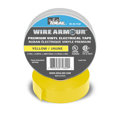 Ideal 46-35-YLW Vinyl Color Coding Tape Yellow 3/4 X 66'