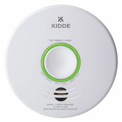 Kidde P4010ACSCOAQ-WF Hardwired Smart Smoke + Carbon Monoxide Alarm w/ Indoor Air Quality Monitor