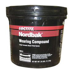 Loctite 1327836 Nordbak High Impact Wearing Compound, Grey, 25 lb Kit