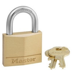 Master Lock 140D Tumbler Padlock Keyed Different 1-9/16 Width