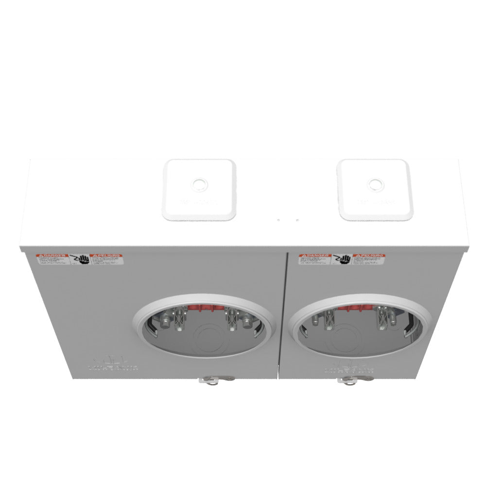 Milbank U2601-XL 4 Term, Ringless, Small Closing Plate, 2 Position, 200 Amp