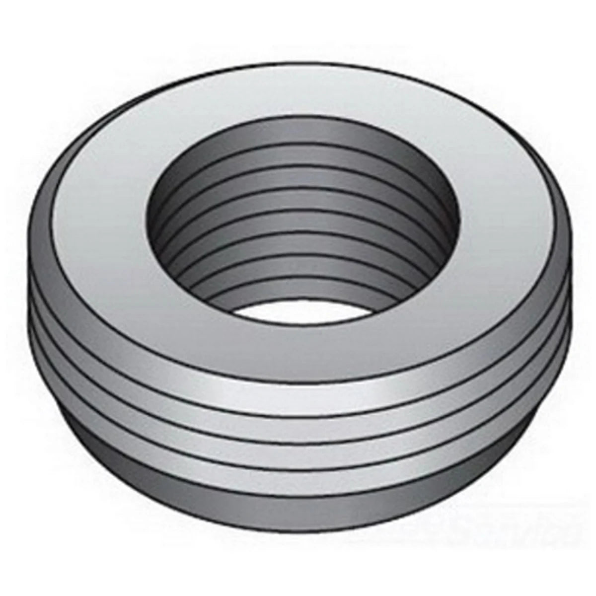 O-Z/Gedney RB341 3 to 2 Inch Malleable Iron NPT Reducing Bushing