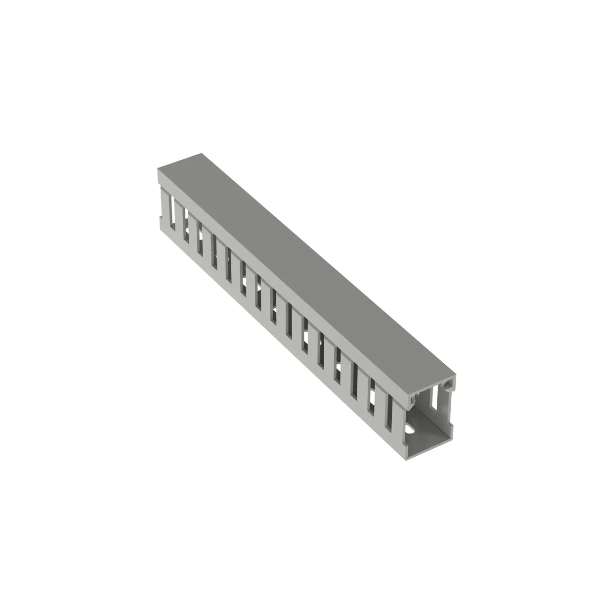 Panduit MC25X37IG2 Narrow Slot Duct, Gray, PVC, 0.97 x 1.41, PK2