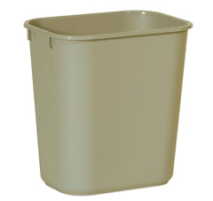 Rubbermaid FG295500BEIG SML RECT WSTBKT 13 QT Replacement MPN