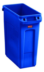 Rubbermaid 1971257 Slim Jim® 11 x 25 x 22 in. 16 gal Plastic Container in Blue