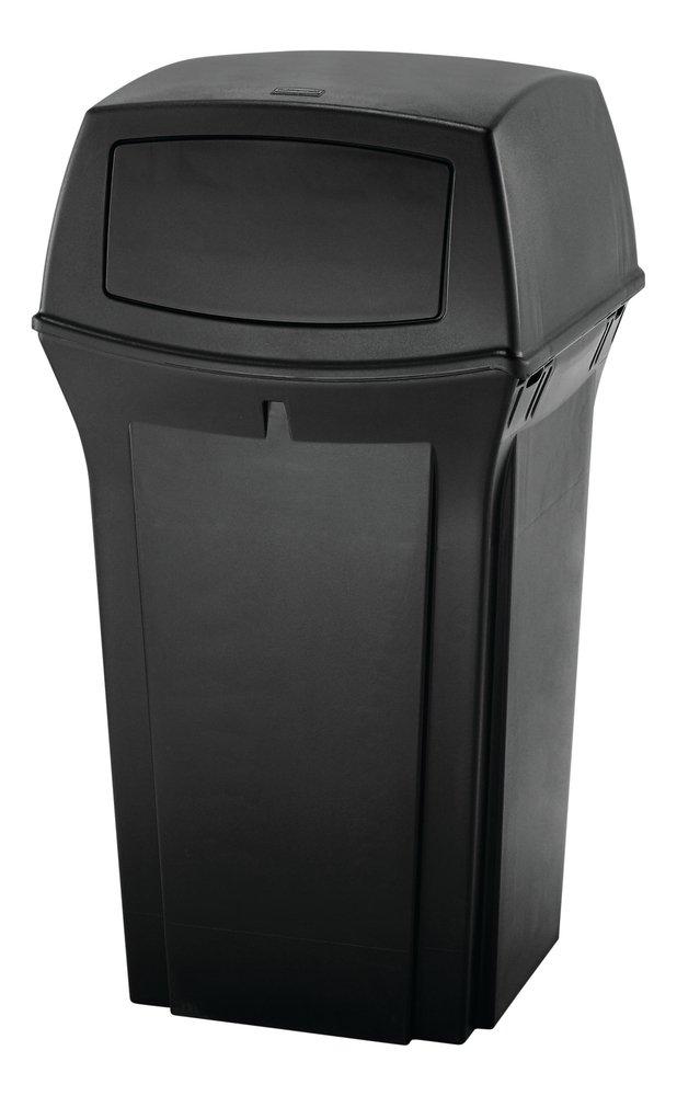 Rubbermaid FG843088BLA Ranger 35 gal Container in Black