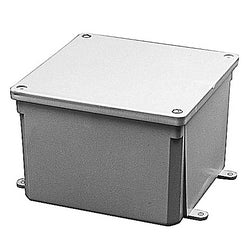 Thomas & Betts E989RRR-UPC Junction Box 6 X 6 X 6 IN PVC Junction