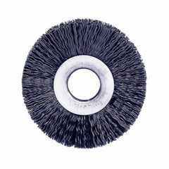 Weiler 17263 Wheel Brush - 3 in Diameter, 1/2 in Arbor Dia, 3/8 in Width, 20000 RPM