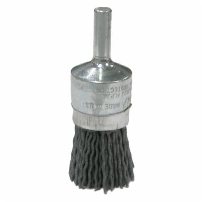 Weiler 10154 Nylox End Brush 3/4 in Dia Silicon Carbide Fill Replacement MPN