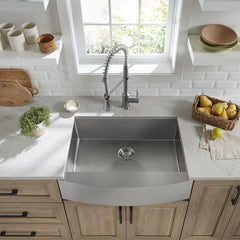 American Standard 18SB.9302200A.075 Pekoe 30 x 22 Stainless Steel Single Bowl Farmhouse Kitchen Sink