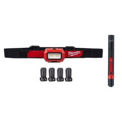 Milwaukee 2103PEN Headlamp & Penlight Kit