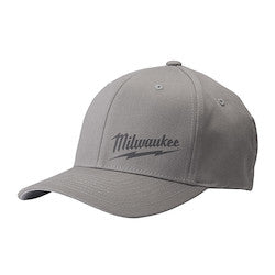 Milwaukee 504G-SM FlexFit Fitted Hat - Gray S/M