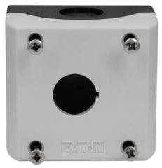 Eaton M22-I2-PG 2-Hole NEMA 4X/13 Surface Mount White Push Button Enclosure