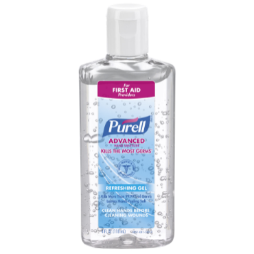 Gojo 9651-24 Purell® Advanced Hand Sanitizer Gel 4 fl oz