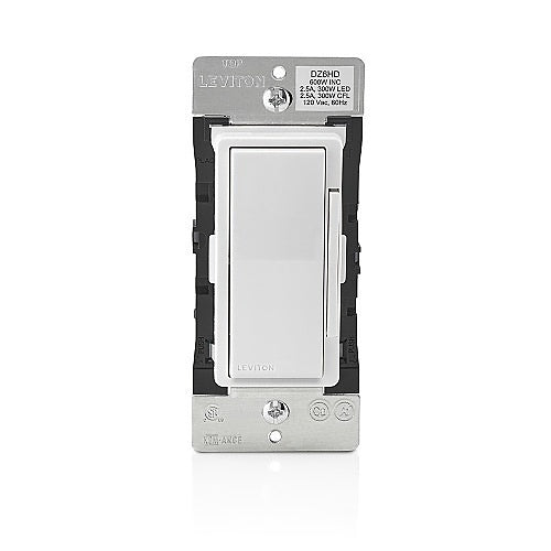 Leviton ZW6HD-1RW 800 Series Z-Wave Plus Dimmer, 600W