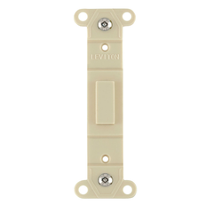 Leviton 80700-T LT Toggle Blank Insert Light Almond