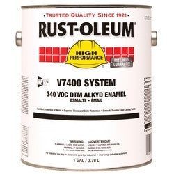 Rust-Oleum 245443 High Performance V7400 System 340 VOC DTM Alkyd Enamel 1 Gal