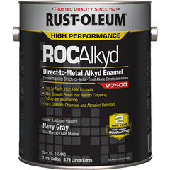 Rust-Oleum 245443 High Performance V7400 System 340 VOC DTM Alkyd Enamel 1 Gal