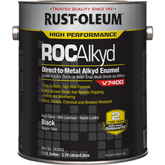 Rust-Oleum 245403 High Performance V7400 System 340 VOC DTM Alkyd Enamel 1 Gal