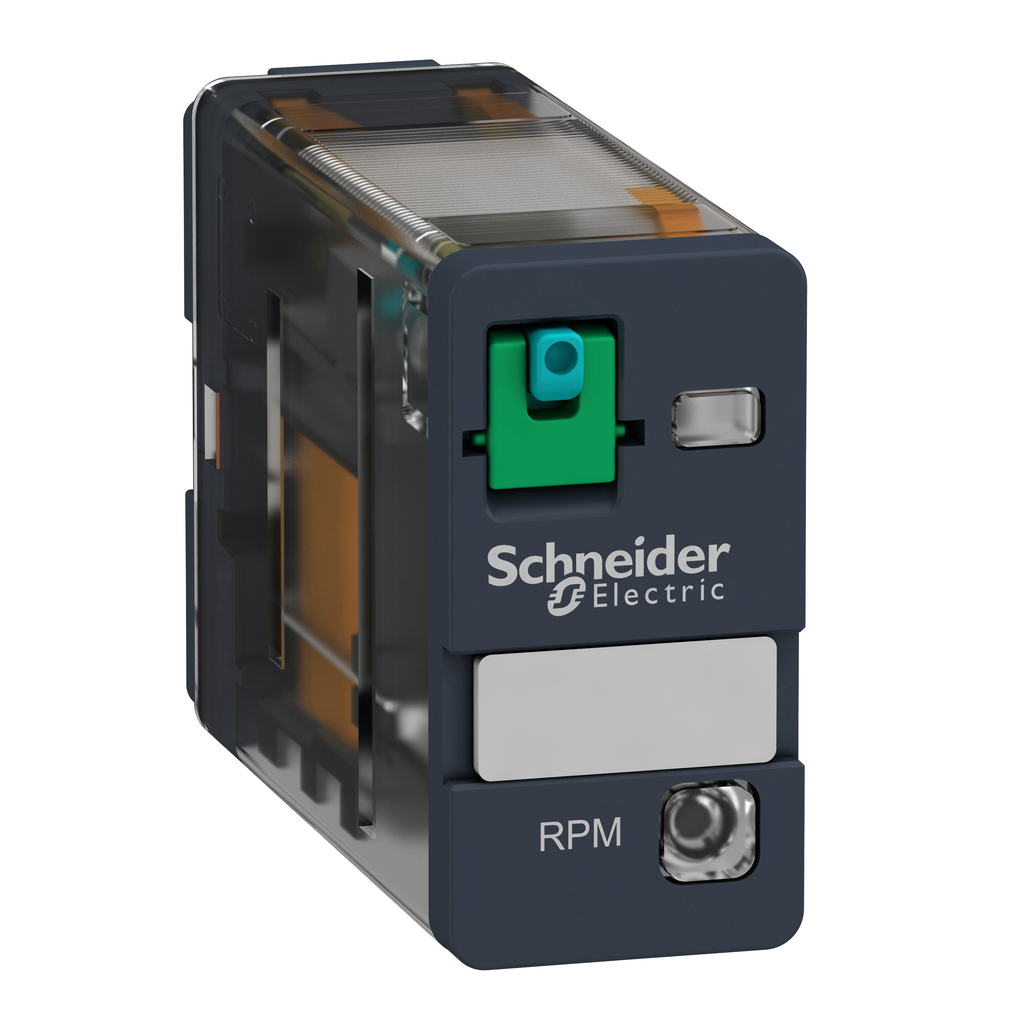 Schneider Electric RPM12BD Square D Plug-In Relay 15 Amp 1NO 1NC 24 VDC