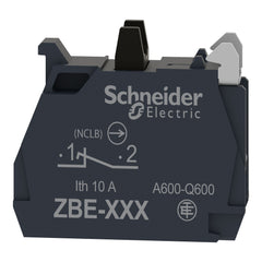 Schneider Electric ZBE1026P Square D 22 mm 1NC Low-Power Switching Push Button Contact Block