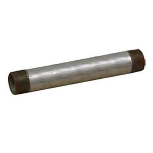 Ward Manufacturing IGCPD18 1/2 inch x 18 inch Galvanized Steel Cut Length Pipe, Imported, Threaded x Threaded