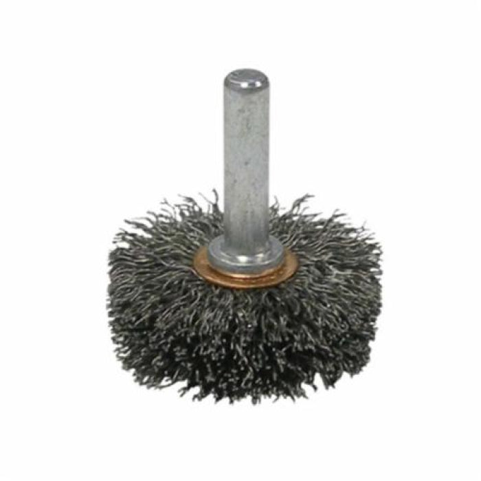 Weiler 17608 Conflex Wide Face Wheel Brush 1-3/4 in Diam 20000 RPM