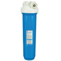 3M 5639202 Aqua-Pure AP800 Series Large Diameter Whole House Water Filter Housing 1 NPT Blue