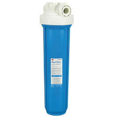 3M 5639202 Aqua-Pure AP800 Series Large Diameter Whole House Water Filter Housing 1 NPT Blue