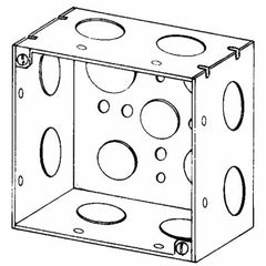 Appleton 4SD-3/4 Square Box Steel 30.3 cu-in 13 Outlets 13 Knockouts