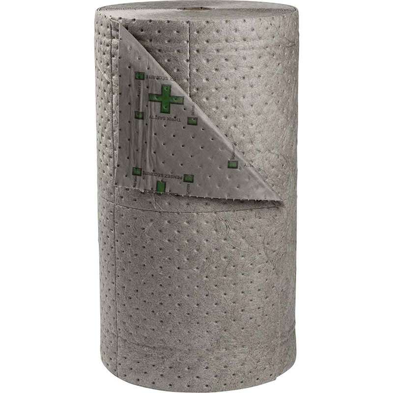 Brady HT230 High Traffic Universal Absorbent Light Weight Roll 42.5 gal Absorbency