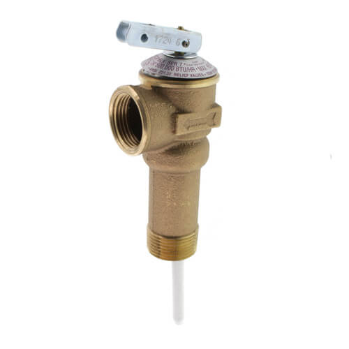 Cash Acme 19783-0150 NCLX-5 Series Temperature and Pressure Relief Valve 3/4-in MIP x FIP