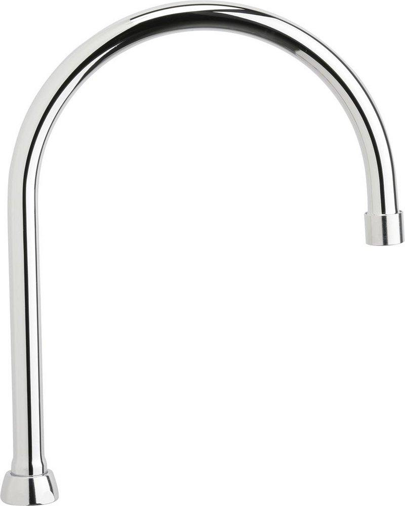 Chicago Faucets GN8BJKABCP 8 in. Brass Spout in Polished Chrome