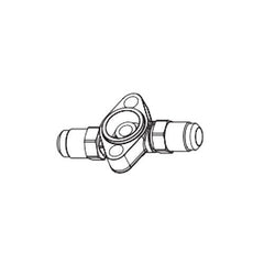 Emerson Flow Controls 027769 3/8 x 1/2 ODF T-Series Take-Apart Straight-Thru Flange