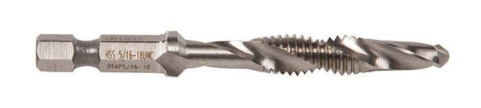 Greenlee DTAP5/16-18 Drill/Tap Bit, 5/16-18