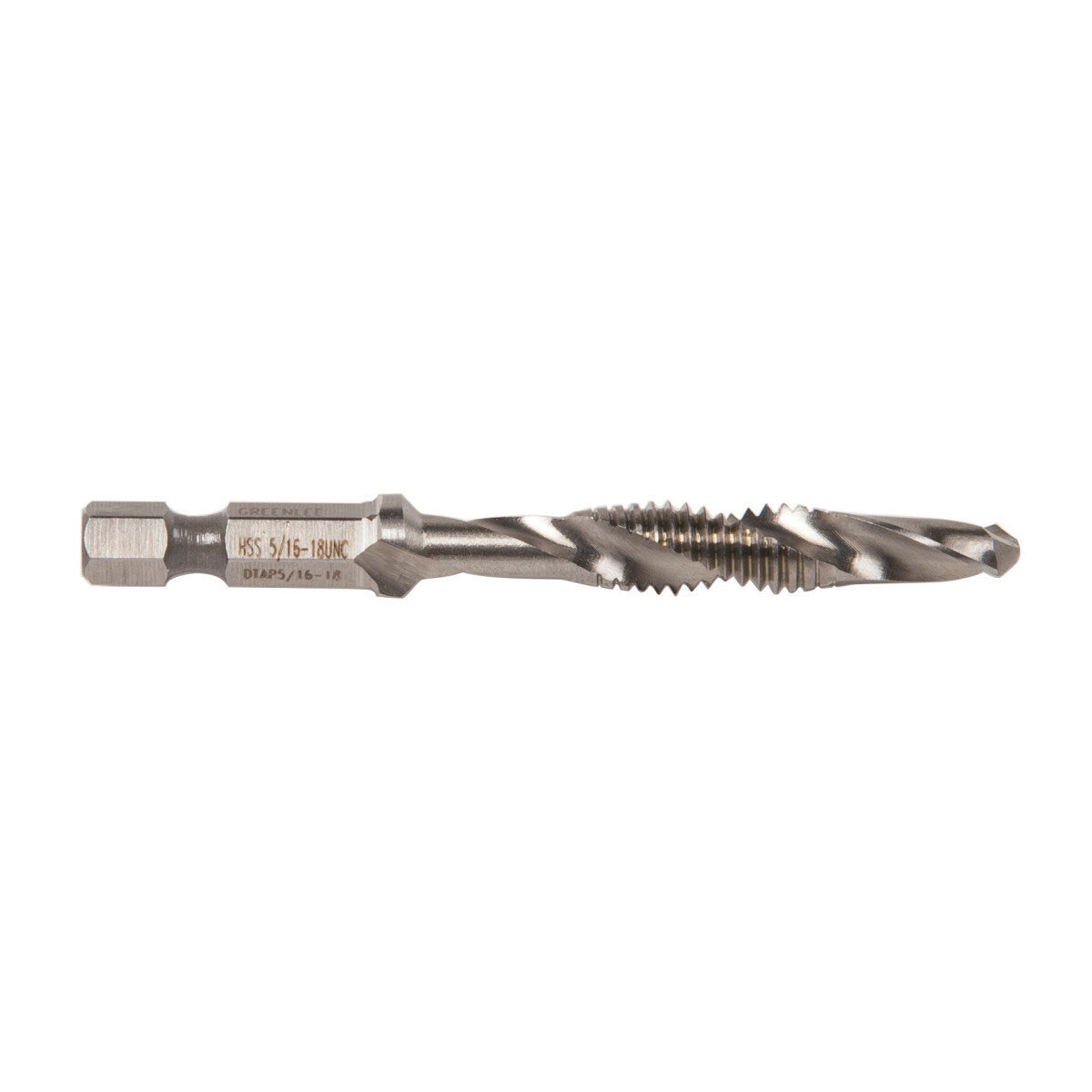 Greenlee DTAP5/16-18 Drill/Tap Bit, 5/16-18