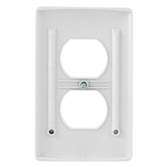 Hubbell NP8W 1-Gang Duplex Receptacle Wallplate