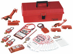 Ideal 44-979 Job Site Lockout/Tagout Kit, 25 Pieces