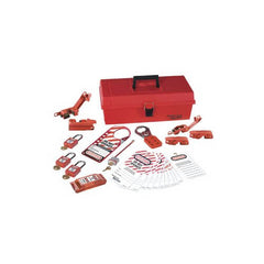 Ideal 44-979 Job Site Lockout/Tagout Kit, 25 Pieces