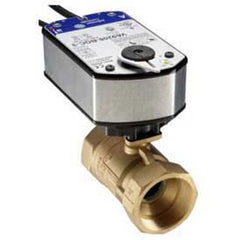 Johnson Controls VG1245ES+938GGC 1-1/2 NPT 2-Way Stainless Steel Valve w/ VA9208 Proportional Actuator (2 SPDT, 46.8 Cv)