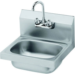 Krowne HS-9L 12 Wide Space Saver Hand Sink Low Lead Compliant