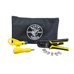 Klein VDV026-212 Twisted Pair Installation Kit with Zipper Pouch