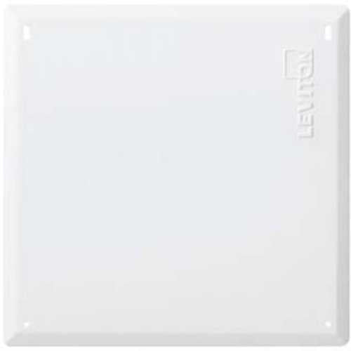 Leviton 47605-14B Structured Media 14Flush Mount Cover Only, Metal, White