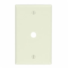 Leviton 78013 Wallplate 1 .406 Inch Hole Box Mount Light Almond