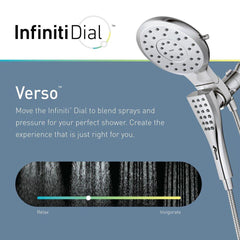 Moen 220C3BL Verso Multi Function Hand Shower in Matte Black