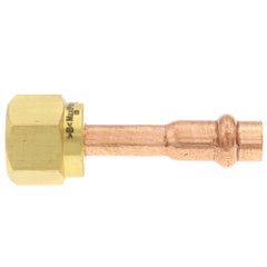 Parker Hannifin 871000 ZoomLock MAX 1/4 in. OD ACR Copper Press Female Flare Adapter