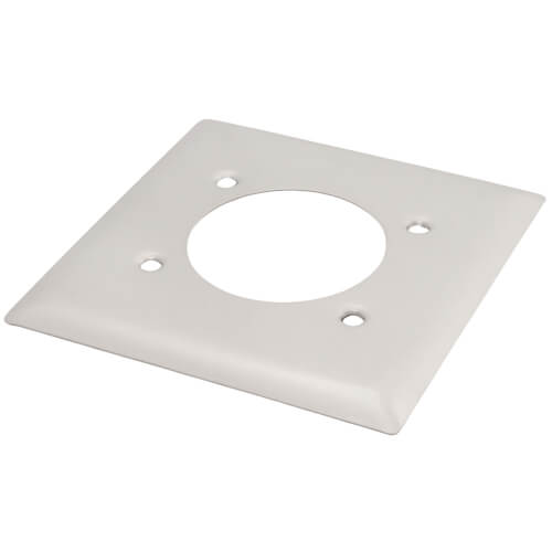 Pass & Seymour SS703 2-Gang Stainless Steel Power Outlet Receptacle Wall Plate